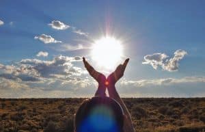 sun-in-hands photo by khattaway