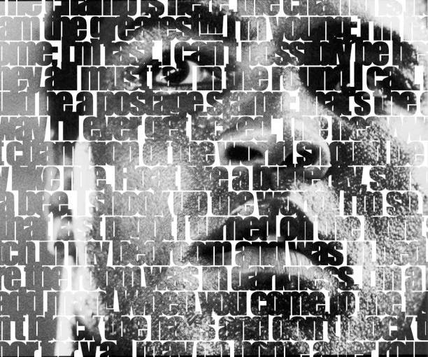 muhammed ali typography art