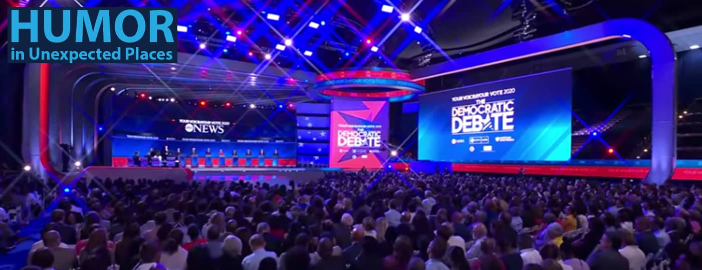 humor at the democratic debates