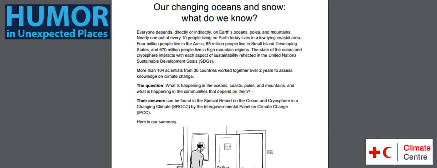 humor special report on changing climate